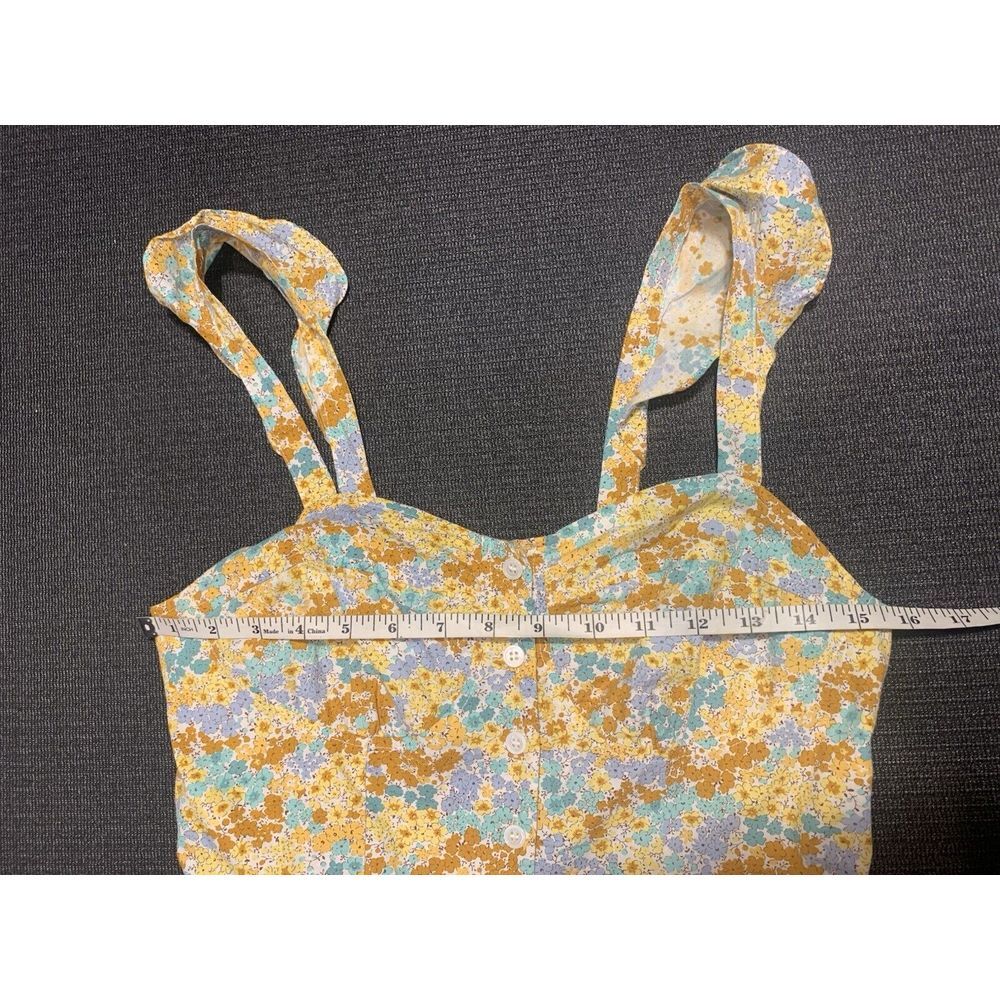 Molly‎ Bracken Liberty Print Midi Prarie Dress Floral Women's Size Small - Picture 4 of 7